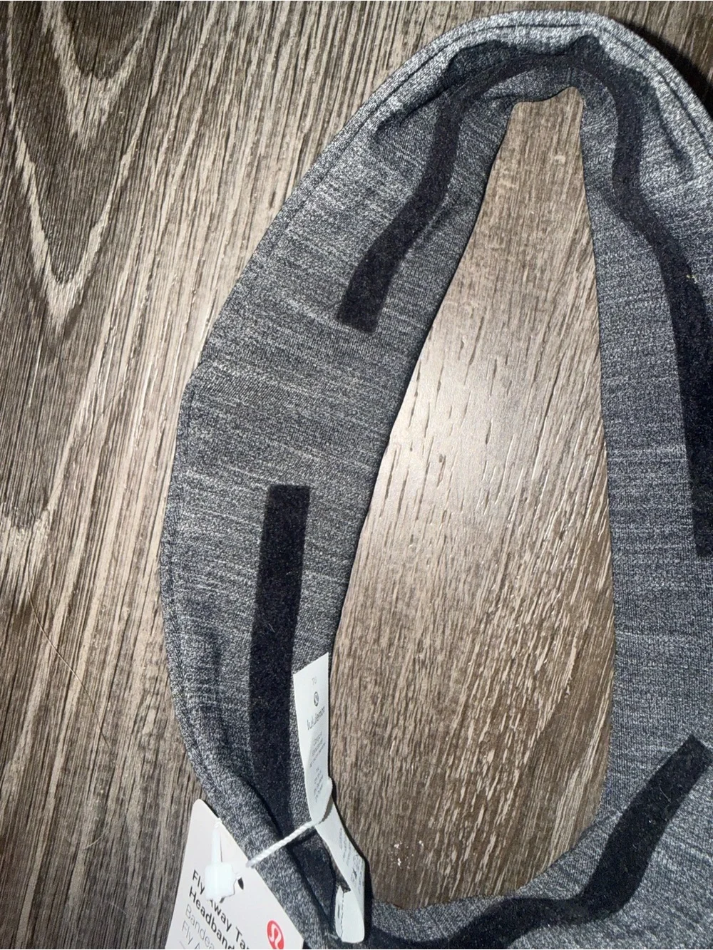 New lululemon athletica Fly Away Tamer Headband - Charcoal Gray